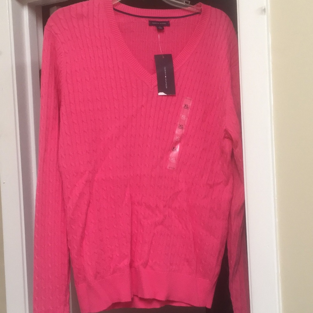Pink Sweater
